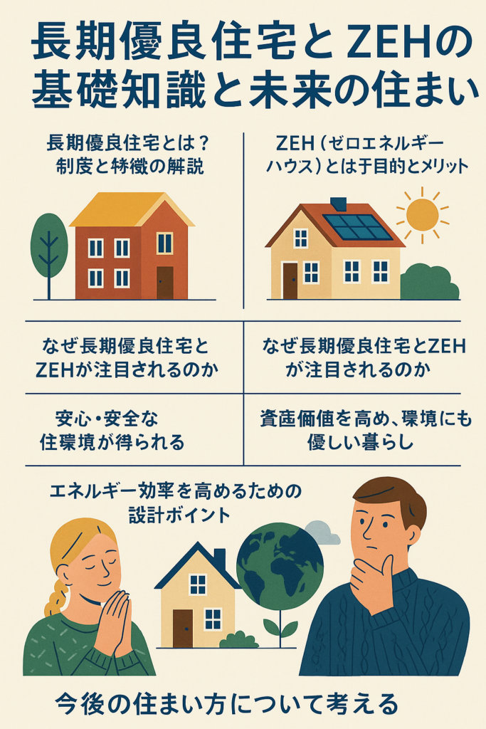 【岡崎市】長期優良住宅とZEH、未来の住まい方を考える