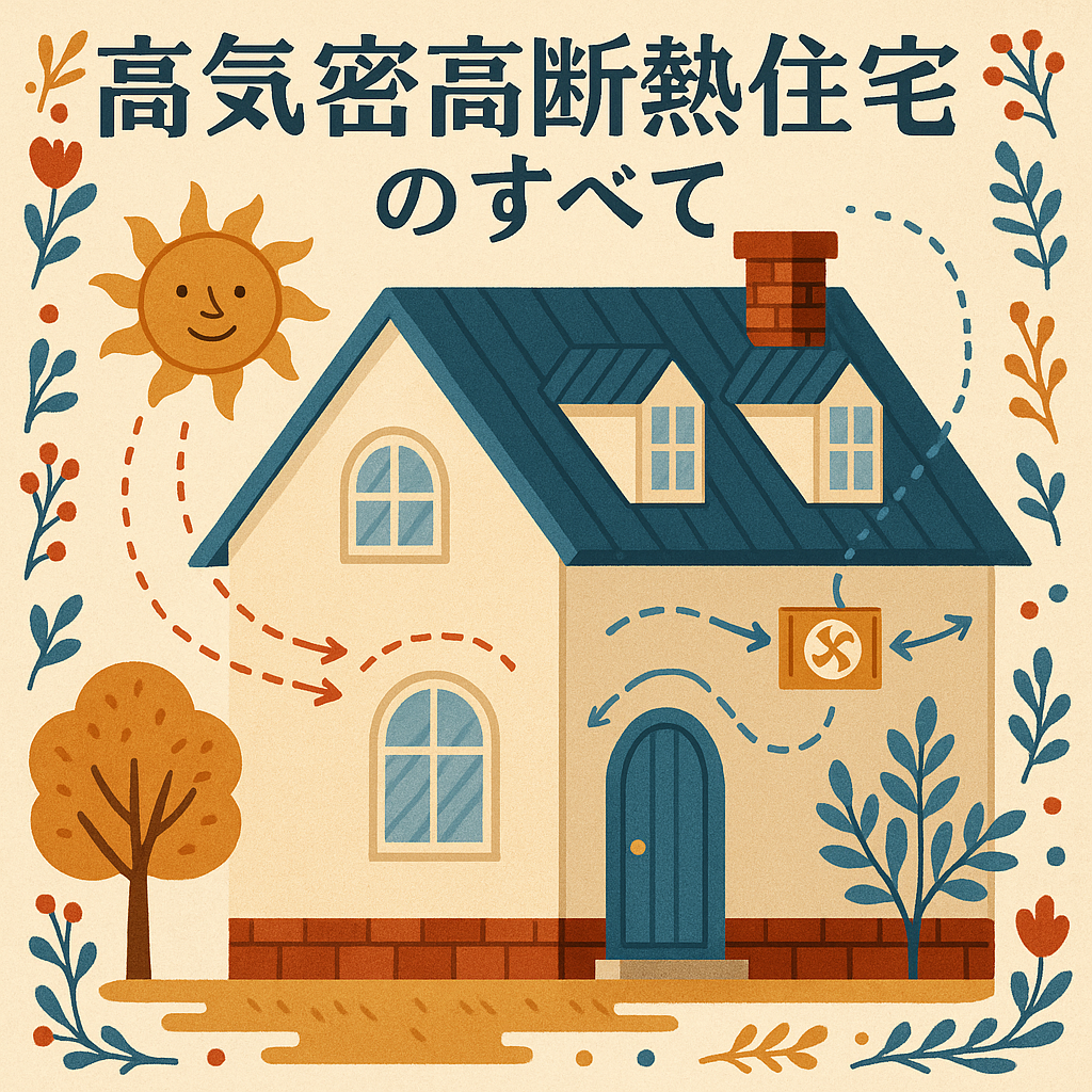 【岡崎市】家づくり初心者必見！高気密高断熱住宅の基礎知識
