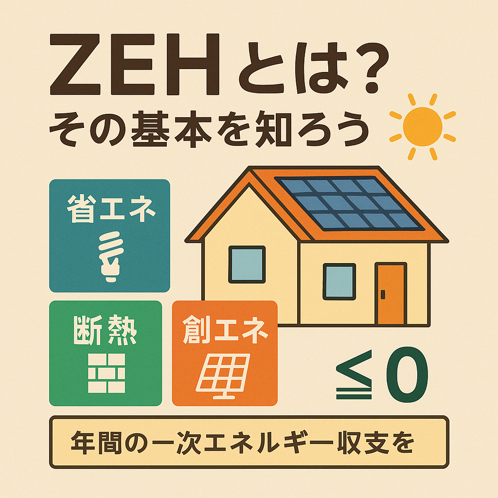 【岡崎市】ZEHって何？家庭のエネルギーを見直すヒント