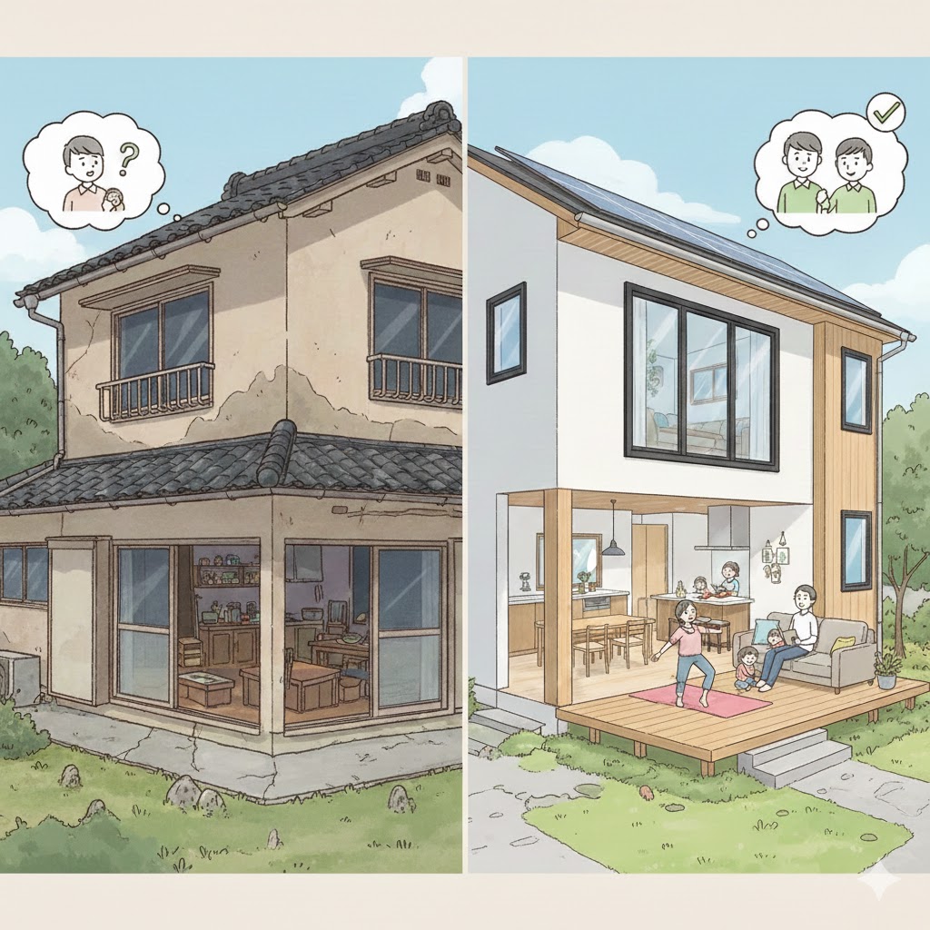 【岡崎市】戸建てリノベーションのデメリット7つと回避する具体策