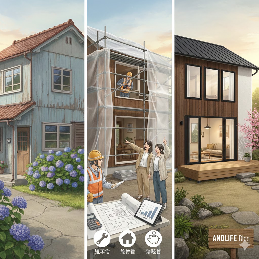 【岡崎市】戸建てリノベーション費用の相場と内訳をプロが解説