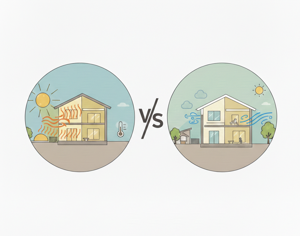 【岡崎市】7つの成功例で学ぶパッシブデザイン術（光と風の設計法）